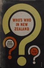 Who's Who In New Zealand - 7th Edition