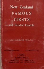 New Zealand Famous Firsts and Related Records