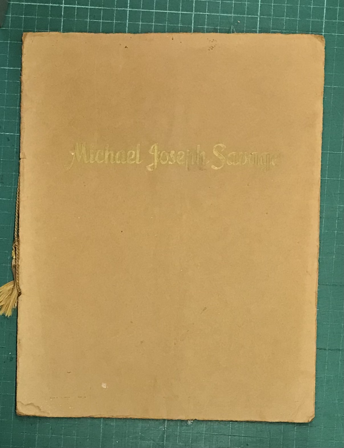 Michael Joseph Savage - Prime Minister Of New Zealand 1935 - 1940 - NZ Labour Party - Moohan