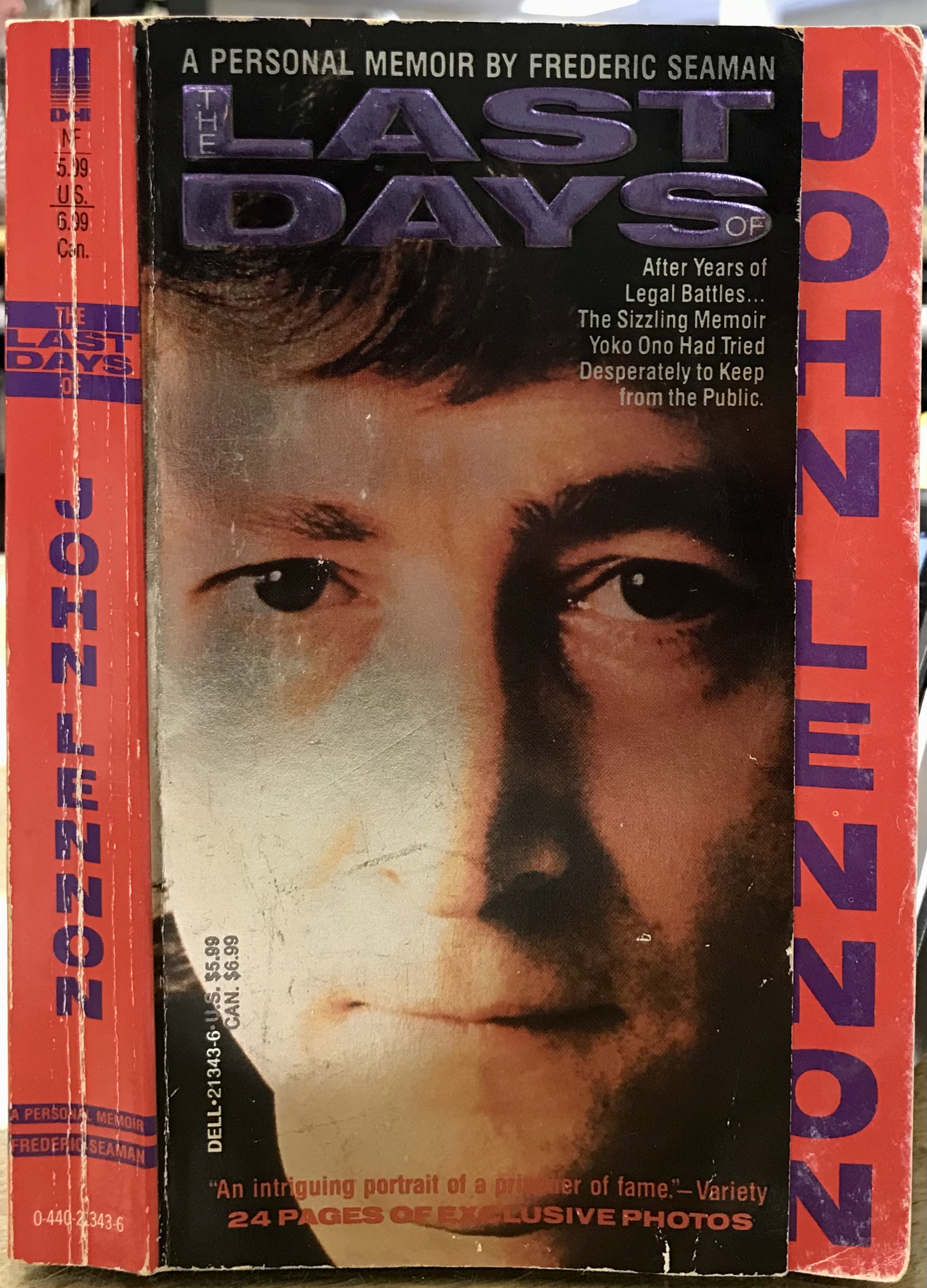 The Last Days of John Lennon: A Personal Memoir - Seaman, Frederic