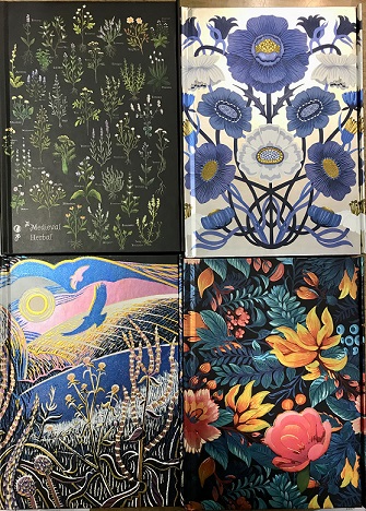 Notebook A5 Lined Foil Hardcover (assorted) - Flame Tree