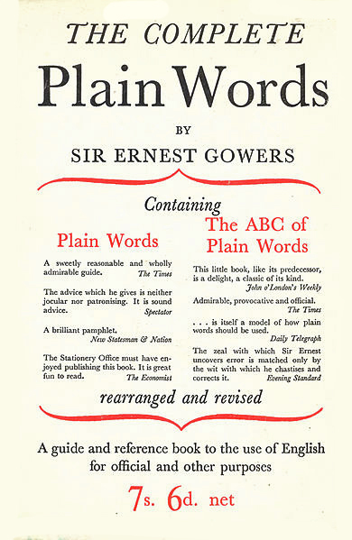 The Complete Plain Words - Gowers, Ernest