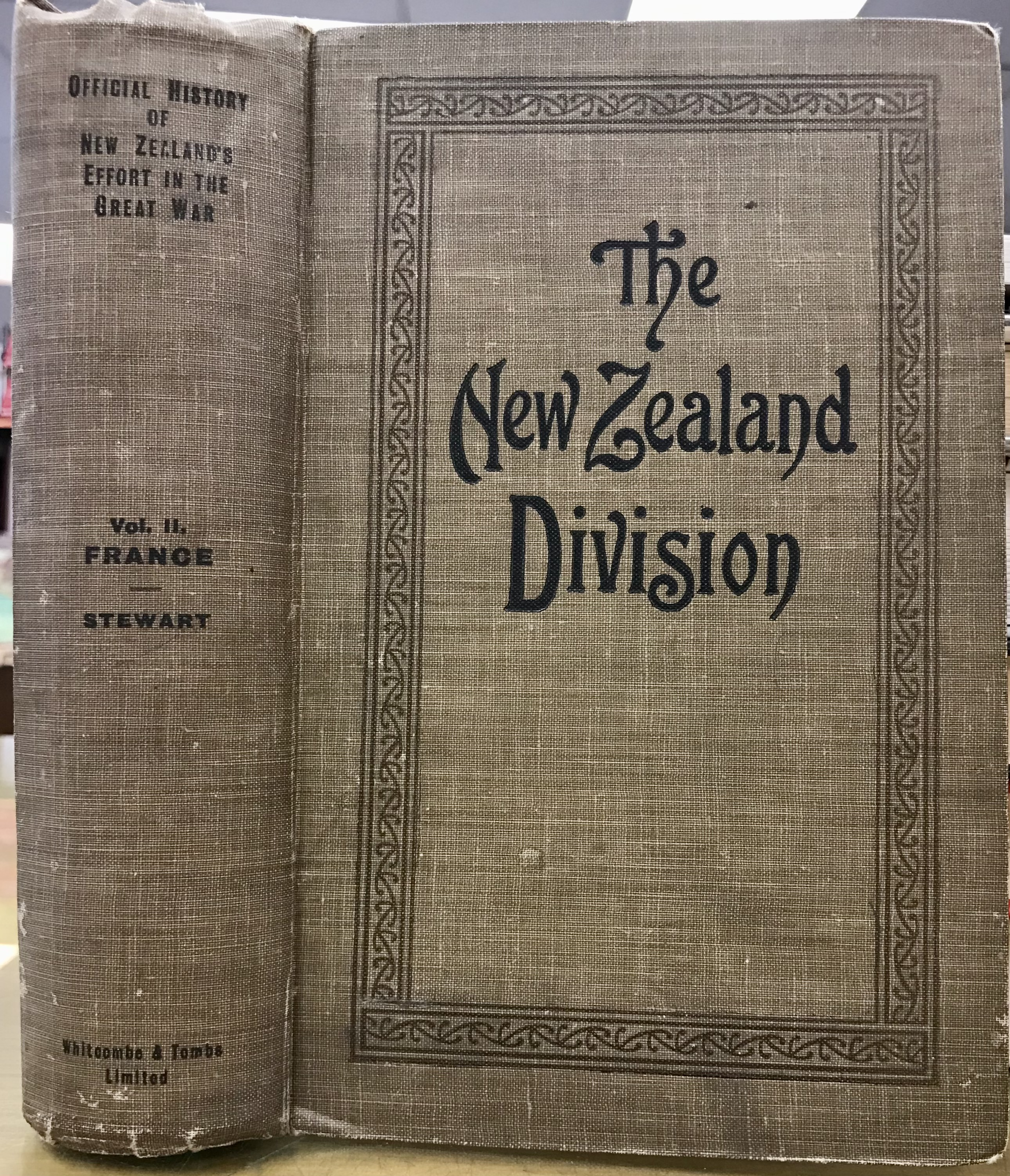 The New Zealand Division: France Vol II - Stewart, H (Colonel)