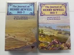 The Journal of Henry Sewell 1853-7 Volume I & Volume II