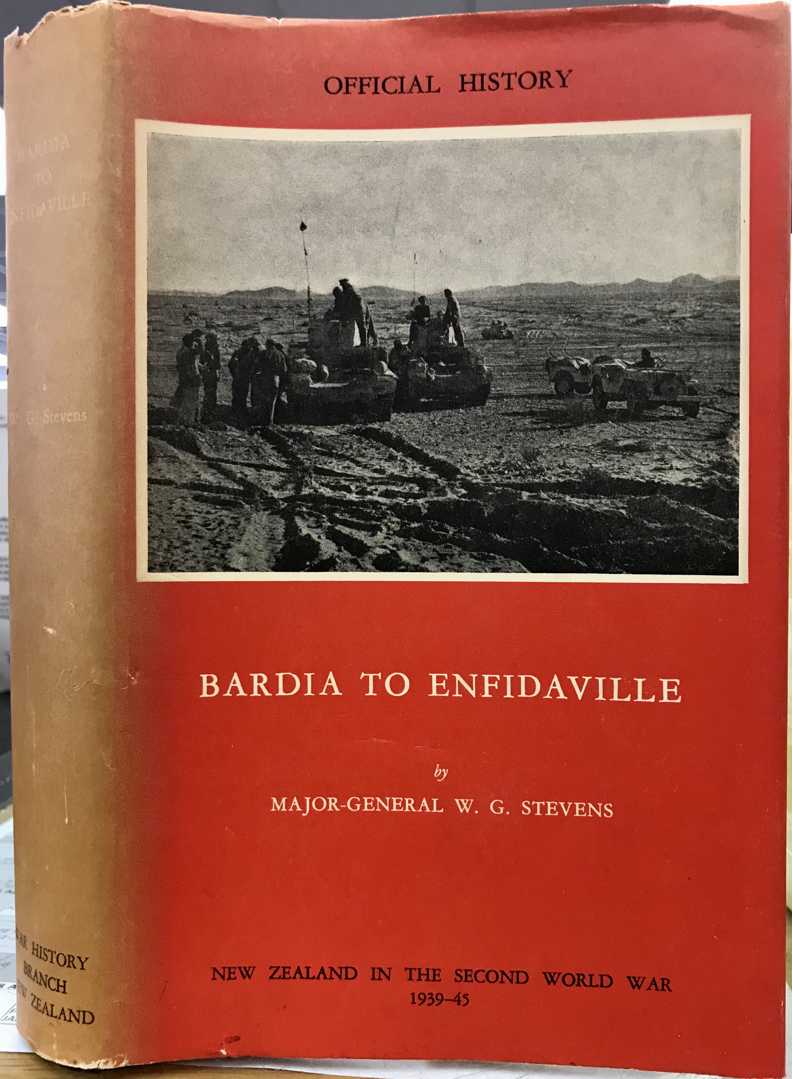 Bardia to Enfidaville OWH - Stevens, W G (Major-General)