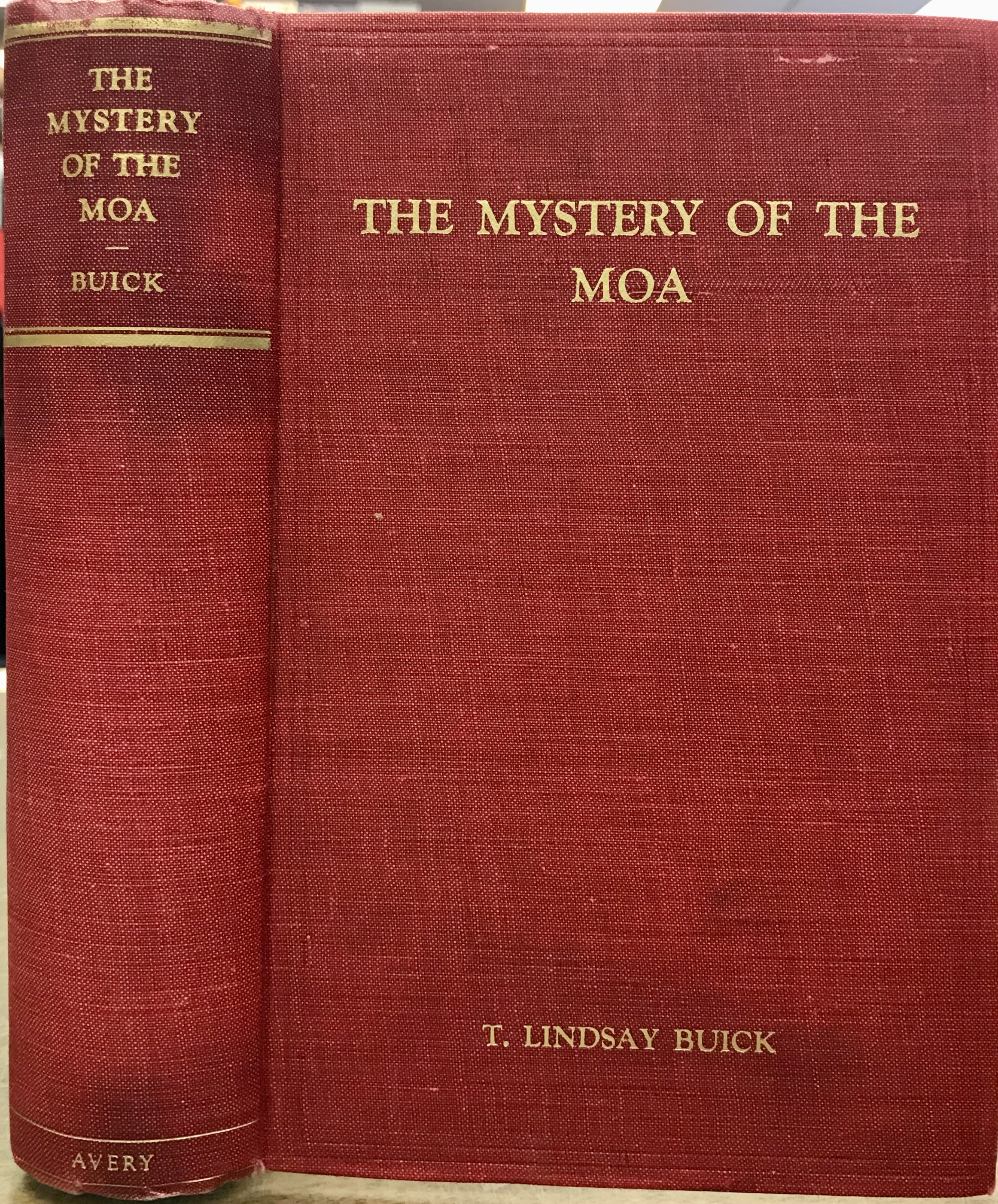 The Mystery of the Moa - New Zealand's Avian Giant - Buick, T. Lindsay