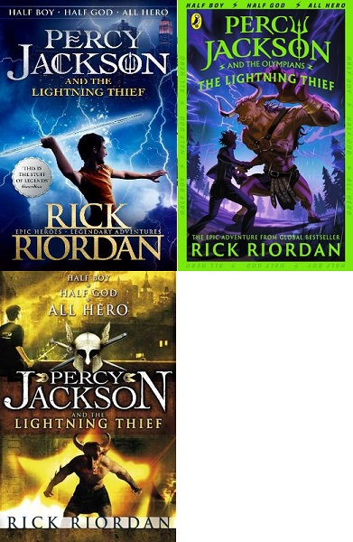 Percy Jackson and the Lightning Thief - Half Boy, Half God, All Hero - Riordan, Rick