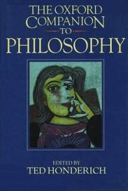 The Oxford Companion to Philosophy - Honderich, Ted (editor)