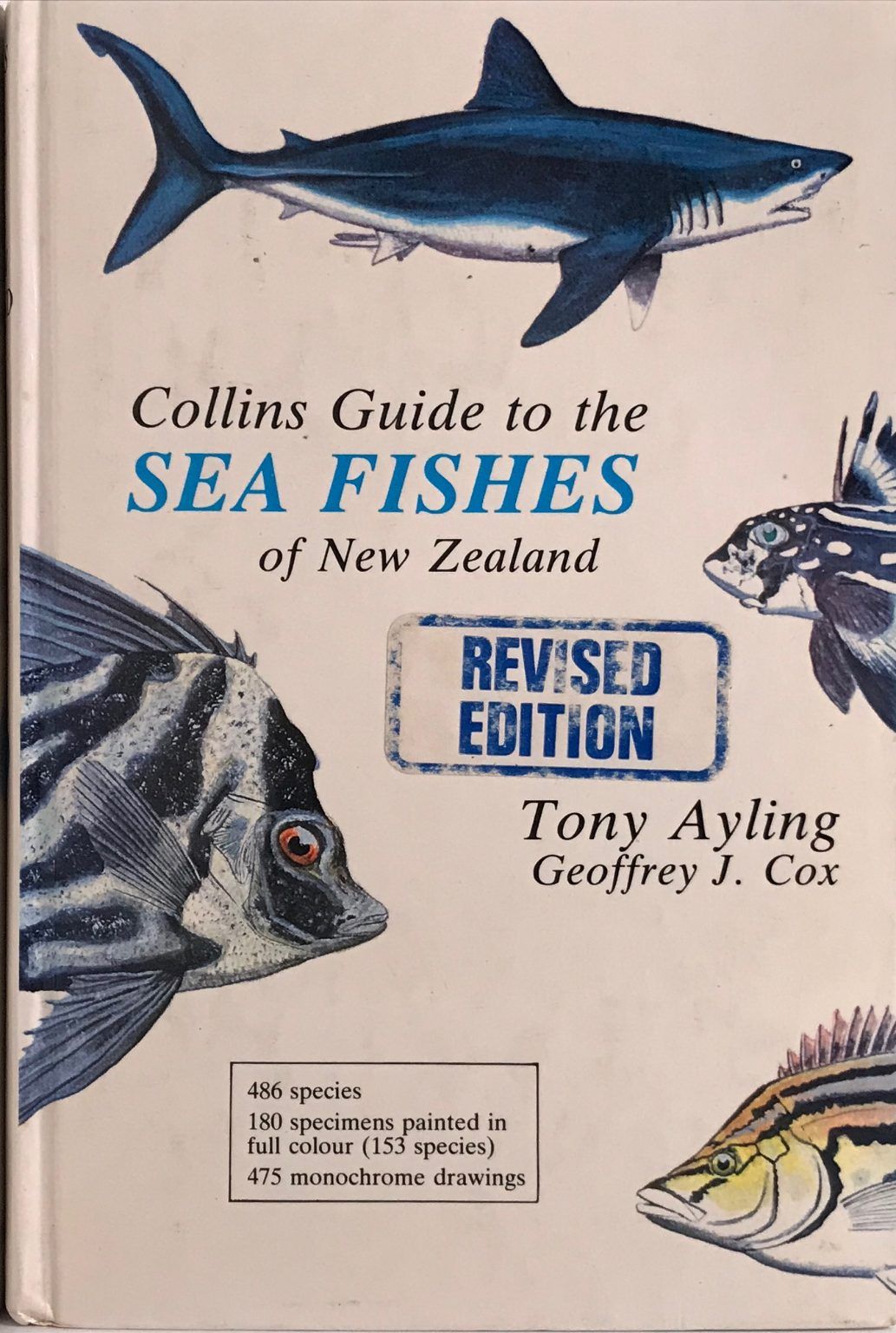 Collins Guide to the Sea Fishes of New Zealand - Ayling, Tony & Cox, Geoffrey J.