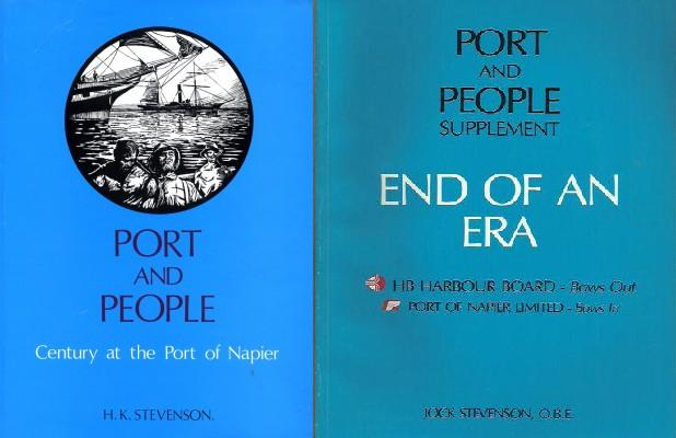 Port and People - Century at the Port of Napier 1875-1975; Port and People Supplement - End of an Era - Stevenson, H.K.