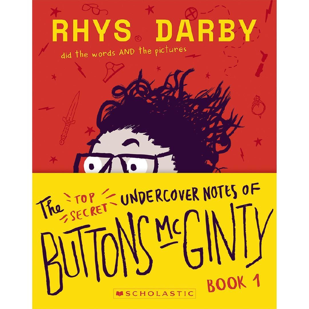 The Top Secret Undercover Notes of Buttons McGinty, Book 1 - Darby, Rhys