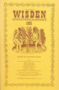 Wisden Cricketers' Almanack 1993 - 130th Edition - Wisden, John