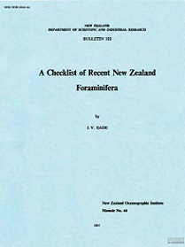 A Checklist of Recent New Zealand Foraminifera - Eade, JV