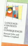 Language: Contexts and Consequences