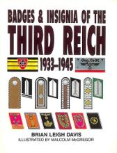 Badges and Insignia of the Third Reich 1933-1945 - Davis, Brian Leigh and McGregor, Malcolm (illustrator)