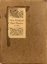 New Zealand Best Poems of 1934 - Marris, C.A. (Chosen by)