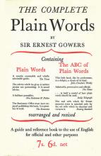 The Complete Plain Words - Gowers, Ernest