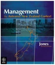 Management - The Aotearoa New Zealand Perspective - Jones, Glyn