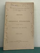 Reports of Geological Explorations During 1887-1888 with Maps and Sections - Hector, James - Director, Geological Survey Department