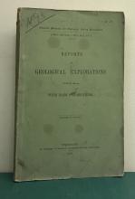 Reports of Geological Explorations During 1879-1880 with Maps and Sections - Hector, James - Director, Geological Survey Department