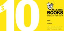Ten Dollar Gift Voucher - Arty Bees Books