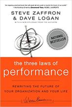 The Three Laws of Performance: Rewriting the Future of Your Organization and Your Life - Zaffron, Steve & Logan, Dave